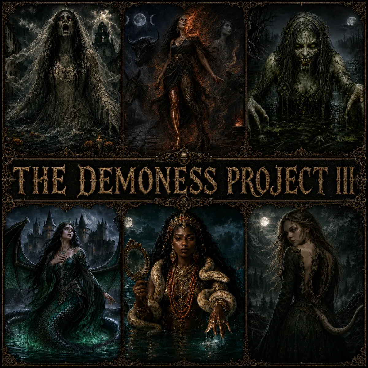 Demoness Project III composite artwork