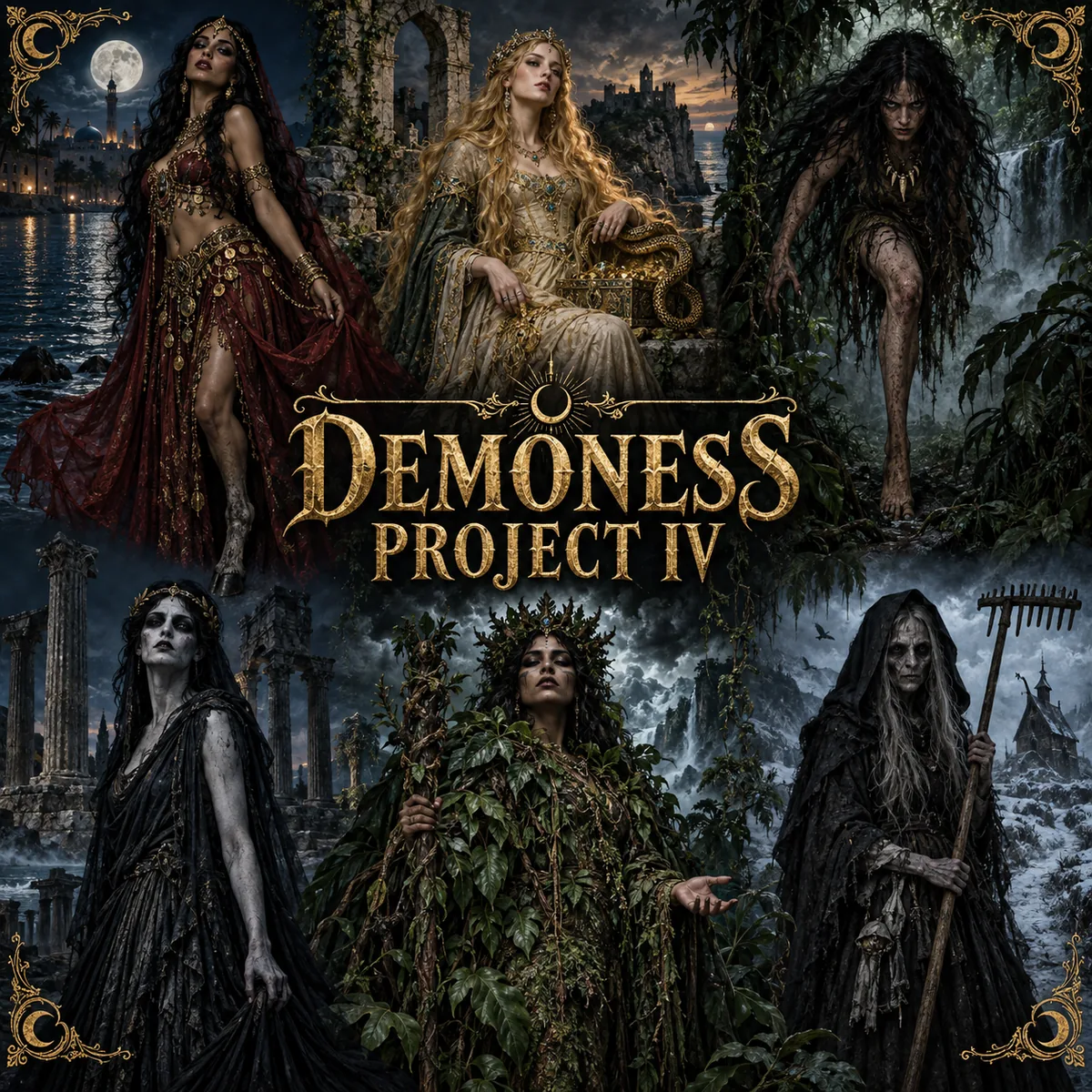Demoness Project IV composite artwork
